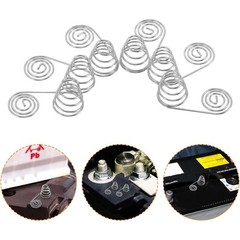 Nickel Plating AA/AAA Battery Type End Spring Contact Push In Art Craft Remotes