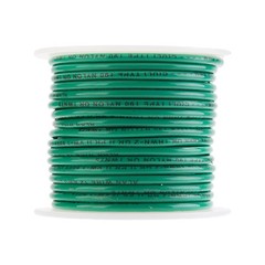 12 AWG Gauge Solid THHN Wire Green 100 ft 0.119″ 600 Volts Building Wire
