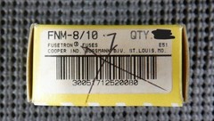 Cooper Bussmann FNM-8/10 Time Delay Fuse 8/10 Amp 250V – Lot of 7
