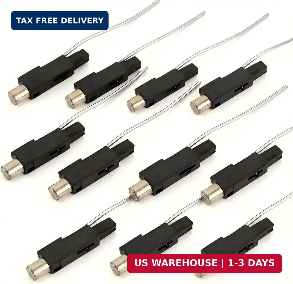 10Pcs Piezoelectric Fire Wire Copper Cap Electronic Igniter DIY Replacement Part
