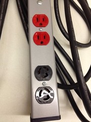 LOT of 2 NEW Wiremold WM1044 120V 15A Relocatable Power Tap 15ft Twist Lock
