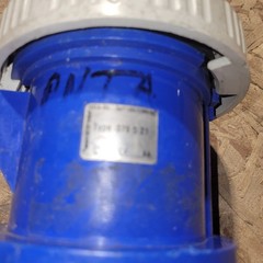 Walther Electrical Weather Rated Cord End 100 Amp 3phase 120/208v Type 379 521