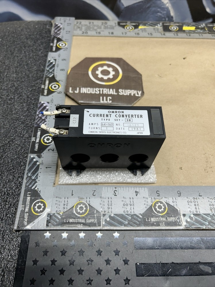 OMRON Set-3B Current Converter (64~160A) #MULTIPLE IN STOCK!_GOOD TAKE-OUTS!