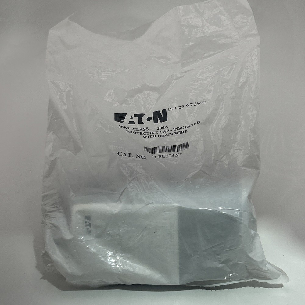 Eaton LPC225X 200 Amp 25KV Class Protective Cap Insulated With Drain Wire