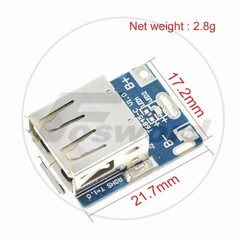 USB Power Bank Circuit Board 134N3P Charge Discharge Micro Module Boost 5V 1A