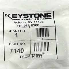 6 Pcs Keystone Electronics 7140 Handle, Instrumentation, Round, Brass/Nickel