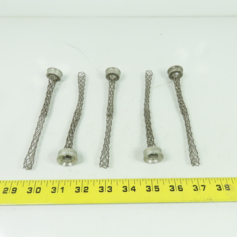 Kellems CG-407 Strain Relief Cord Grip .375″-.430″ 6″OAL Lot Of 5