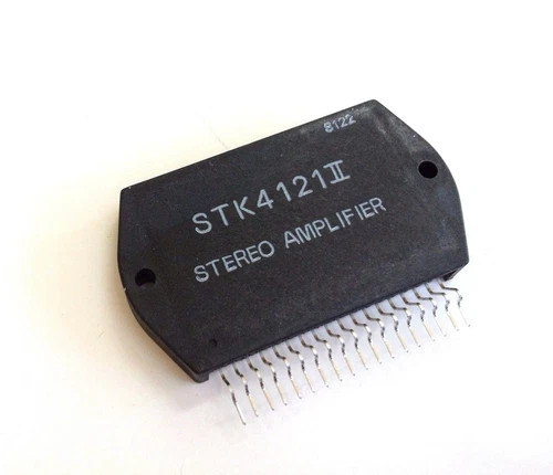 STK4121II 2x15W 20V Power Amp 50kHz + Heat Sink Compound BY SANYO