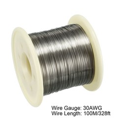 0.25mm 30AWG Heating Resistor Wire Nichrome Wires for Heating Element 328ft