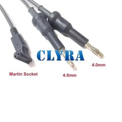 Karl Storz Compatible ESU HF Cable High Frequency Cord Bipolar 4mm Resectoscope