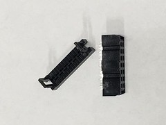Flat Cable 14 Pins Wires IDC Ribbon 2.54mm pitch 12ft cable & 10 sets connectors
