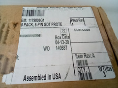 100 New Bourns 2420-39-G-T Gas Discharge Tube 5 Pin Overvoltage Protector