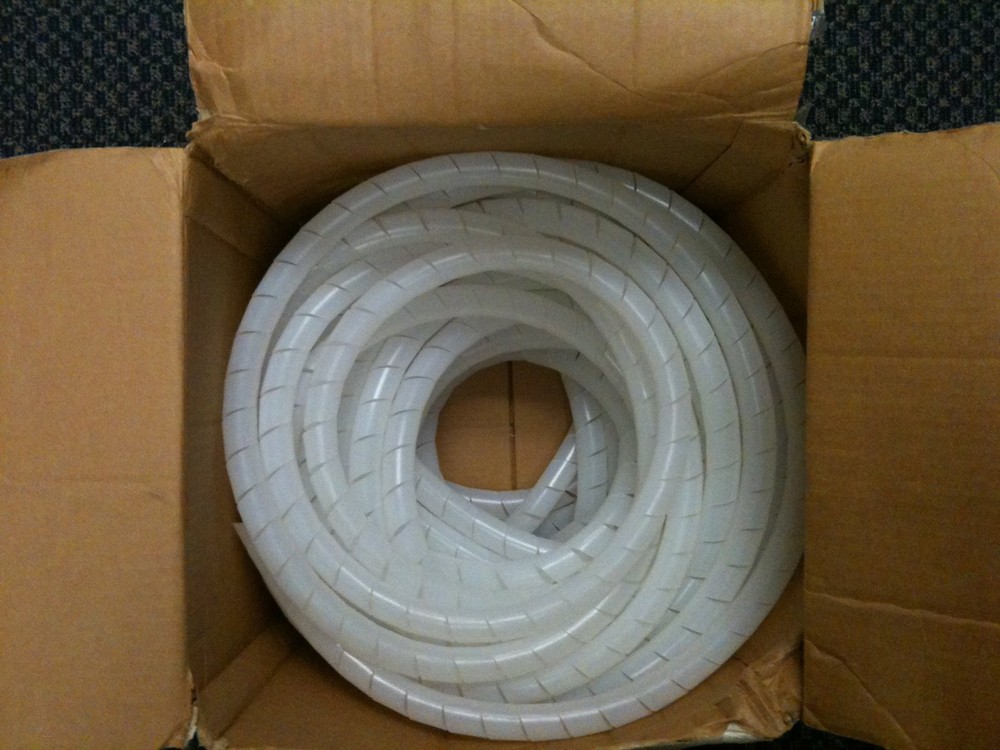 ICO RALLY SWP-1″ Spiral Wrap Tubing – Polyethylene (natural) 100 ft