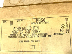 ABB/Thomas & Betts Blackburn PA50 CMC #PTC-500 600V For PT-400, 500 $15 + FREE S