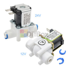 DC 12V 24V 1/4 ” NC Electric Solenoid Valve Magnetic Water Air Inlet Flow Switch