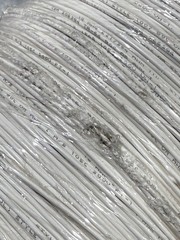 Agave Wire 5000 ft 18 AWG 16/30 Tc,Tinned Copper .015 PVC White,UL 1007/1569