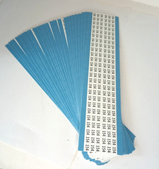 BRADY B-154 WIRE MARKER WM-CD Ledgend BOX OF 25 CARDS – New