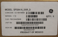 Brand New Old Stock GE SPS841A-015R-D PBC2AAZBAB Controller Unit