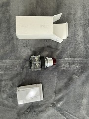 30mm Momentary Illuminated Pushbutton (Red) – Catalog #: 800T-QBH2RD2