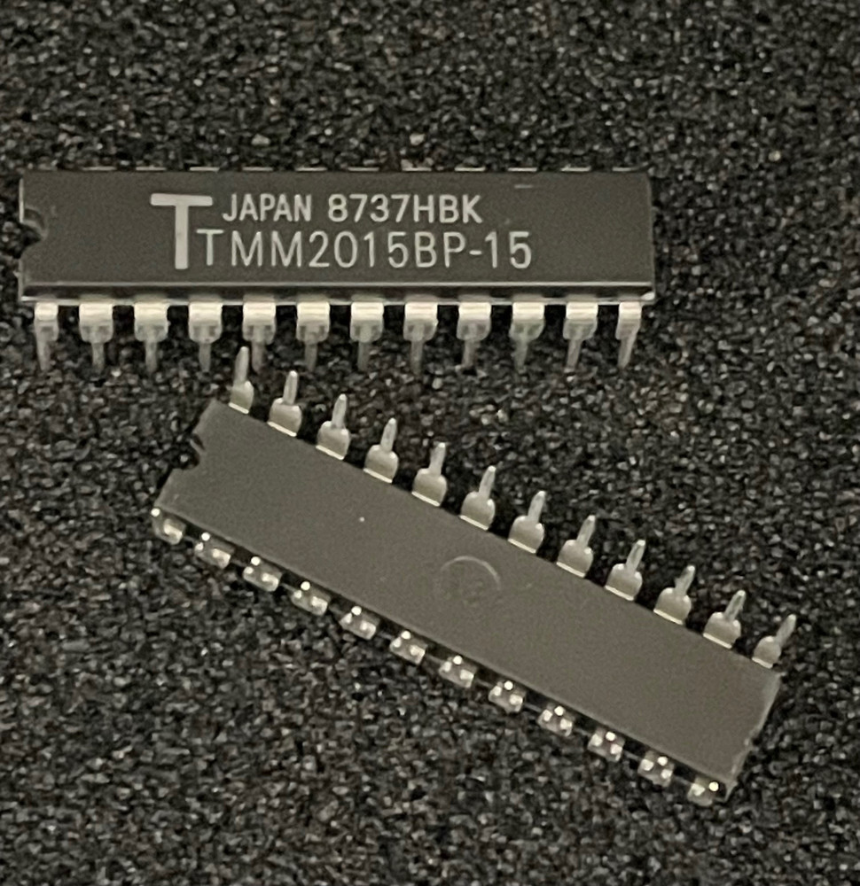 1pc Toshiba TMM2015BP-15 Video Static RAM I.C. DIP-24P **NOS