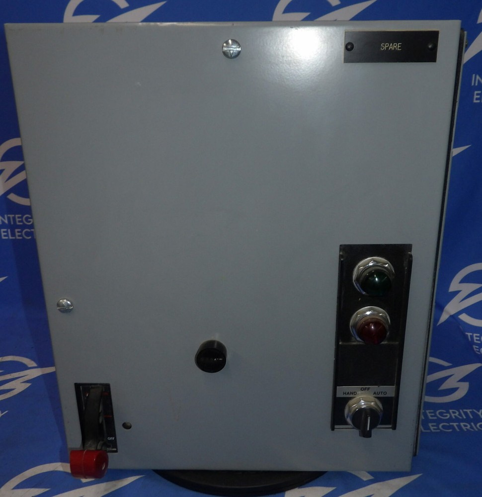 General Electric Model 8000 FVNR 480V 10HP CR306CX#0**BAT SELA36A100030 20A M…