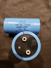Aero M- Type CGR, 5500 MFG, 200V, 85C Screw Top Can Capacitor +/- 10-50%