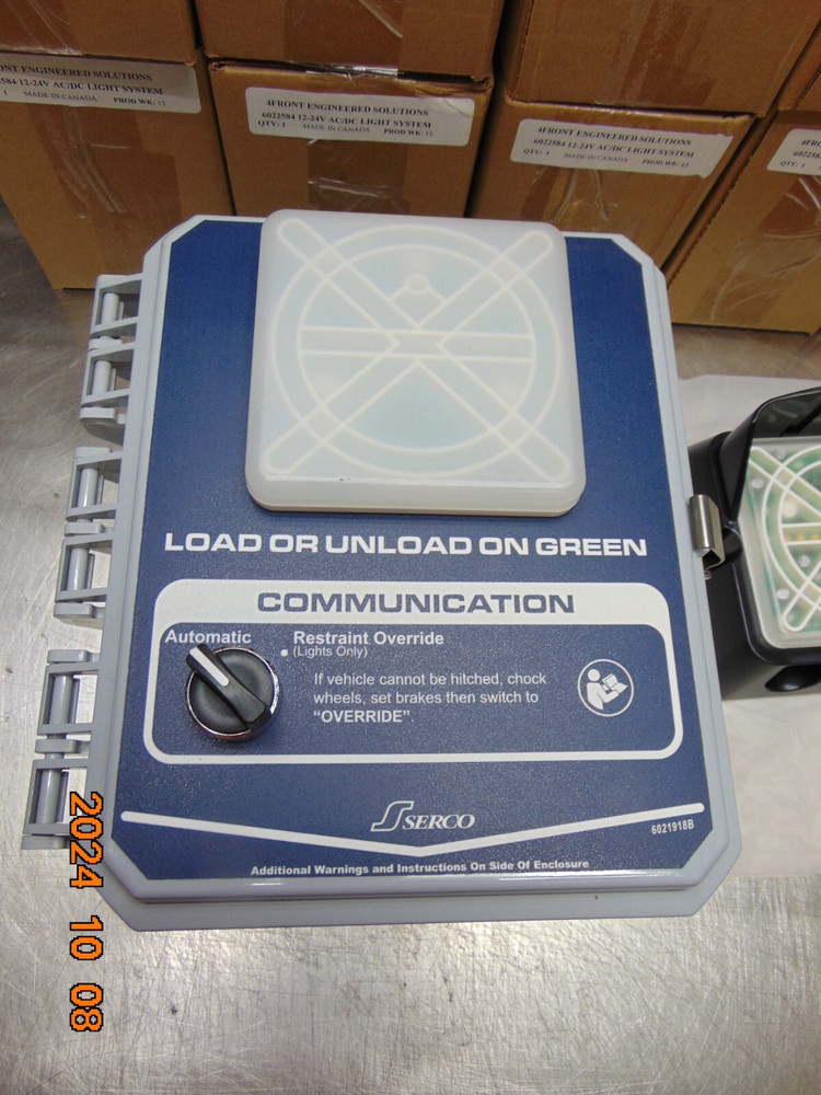 Serco SL40 Safety-Loc Dock Restraint Control Panel with LED Indicator
