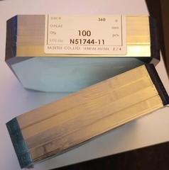 Single Crystal Silicon Wafer 127mm – 5″ – 360um – Qty100