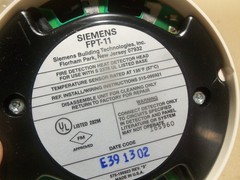 NEW Siemens FPT-11 Fire Detection Heat Detector Head For Use w/ 2378 Base AK