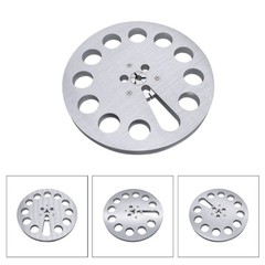 7Inch Tape Reel 12 Holes Aluminium- Empty Tape Spool Aluminum-Alloy