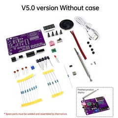 FM Radio Kit Soldering Practice Kit for Beginner STEM Educational Training Kit