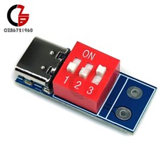 PD/QC Decoy Fast Charging Trigger Module Adjustable Voltage 5V9V12V20V Type-C 5A