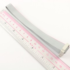 2Pcs 2.54mm Pitch 2x5Pin 10 Pin 10 Wire Extension IDC Flat Ribbon Cable L= 30CM