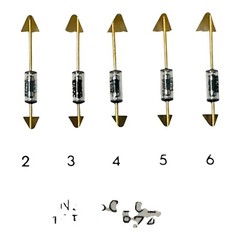 TTI RNR55C3011FS RESISTOR 3.01KOHMS,200WV, NEW/UNUSED SURPLUS QTY 7pcs
