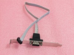 RS-232 Serial COM DB9 to P=2.0 M/F IDC Flat Ribbon Cable Connector 30cm Length