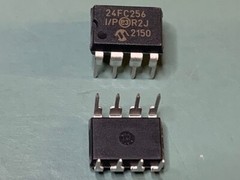 (60) NEW MICROCHIP 24FC256-I/P EEPROM Serial-I2C 256K-bit 32K x 8 8-Pin PDIP