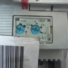 Terasaki TemBreak2 S160-NJ 3 pole 160A Circuit Breaker MCB 800VAC