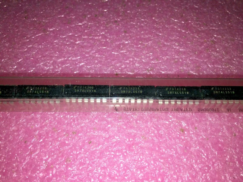 (133 PIECE LOT) DM74LS51N, FSC, IC GATE AND/OR/INVERT 2INP 14DIP