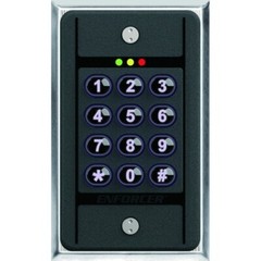Seco-Larm SK-B111-PQ Bluetooth Access Controller – Indoor Single-Gang Keypad