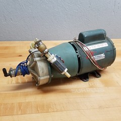 LFE MD80-G02 Mag Drive Pump with GE 5KC35MN99X Motor 1/3hp 115/230v 3450rpm