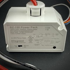 Wattstopper Legrand BZ-150 Power Pack 120/277VAC 225mA Output Model BZ-150 MPN