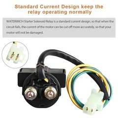 Starter Solenoid Relay Compatible with 300 Fourtrax TRX300 TRX300FW 2X4 4×4 1988