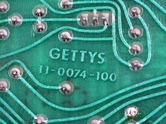 Gettys Board Mod. Type No. 11-0074-18 Used
