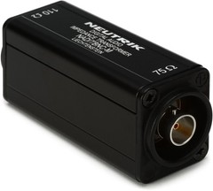 Neutrik NADITBNC-M – BNC to XLR AES/EBU Converter (2-pack) Bundle