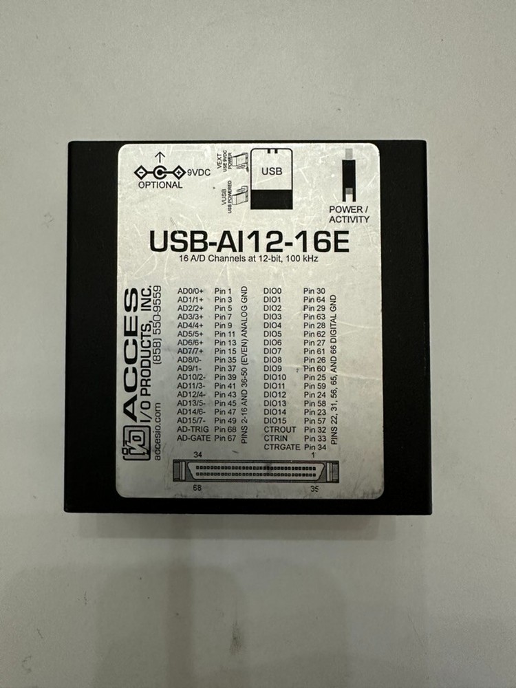 1PCS USED USB-AI12-16E PORTWELL
