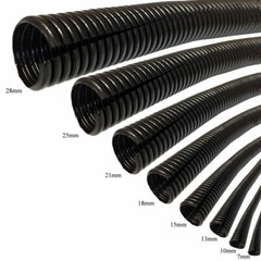 Split Loom Wire Cable Flexible Tubing Wire Conduit Hose Cover Car 7- 28mm