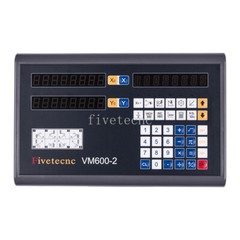 2 axis digital readout lathe digital with 0.005mm TTL 2pcs linear encoder