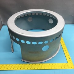 AMAT 0020-23579 300mm Encore Lower Shield w/ Arc Spray, 146886