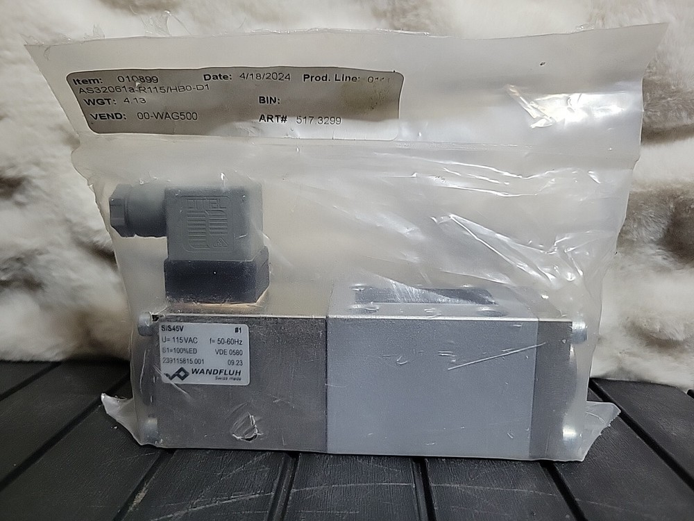 Wandfluh AS32061A – R115/HB0 – D1 VALVE NEW SIS45V