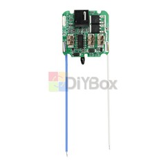 4S 16.8V 30A 18650 Li-ion Battery Protection Board BMS Dual MOS for Power Tools